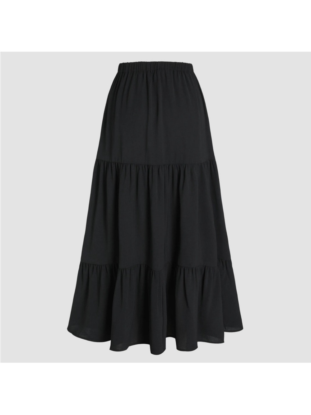 Elegant Black Maxi Skirt NWT Medium